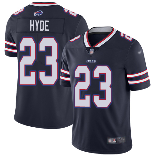Men Buffalo Bills #23 Micah Hyde Limited Navy Blue Inverted Legend NFL Jersey->youth nfl jersey->Youth Jersey